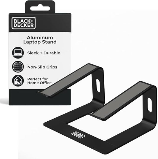 BLACK+DECKER Laptop Stand for Computer Desk, Ergonomic Laptop Stand for Desk by BLACKDECKER