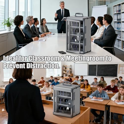 24 slots cell phone locker for classroom with, view 9
