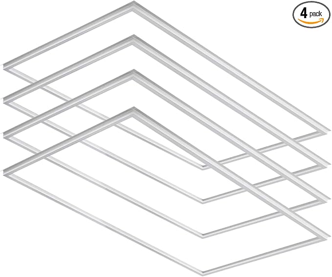 2x2 FT Edge-Lit Frame LED Panel Lights, 5CCT Selectable 3000K-6500K, by Unknown