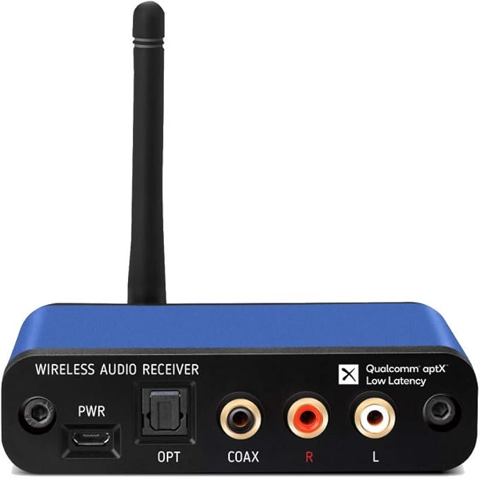 BLT-2 Hi-Fi Bluetooth 5.1 Audio Receiver – aptX HD/AAC, Audiophile TI DAC by BluDento
