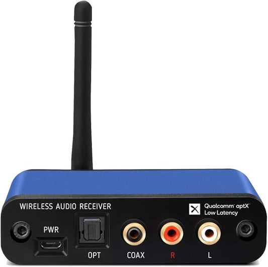 BLT-2 Hi-Fi Bluetooth 5.1 Audio Receiver – aptX HD/AAC, Audiophile TI DAC by BluDento