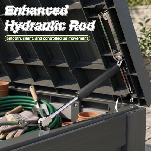 200 gallons outdoor storage deck box, package contents