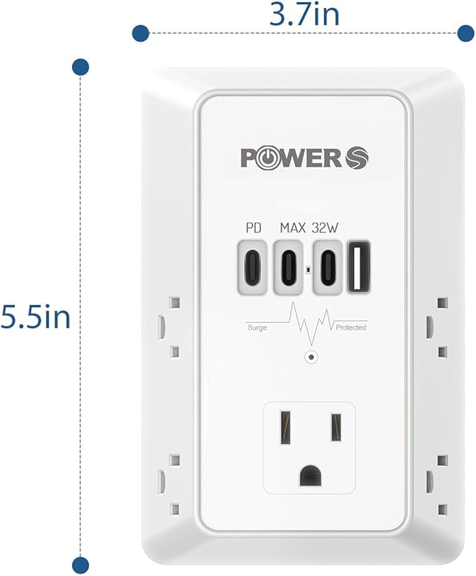 20W PD Fast Charging Wall Outlet - Image 6
