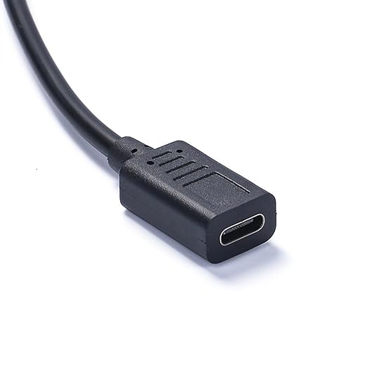 Yinziha Type C Male to Type C Male and Female Charging Cable Sound Card - Image 3