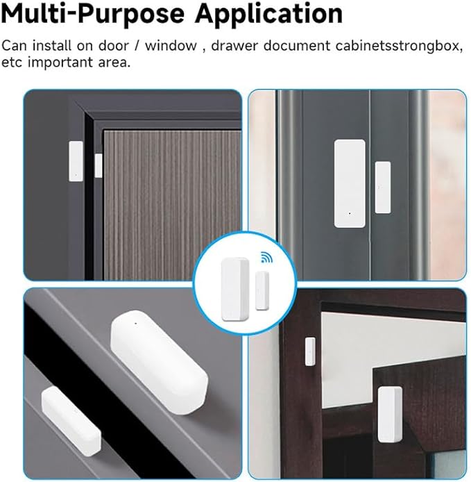 IHSENO WiFi Door Window Sensor, Smart Door Open/Closed Detector - Image 8