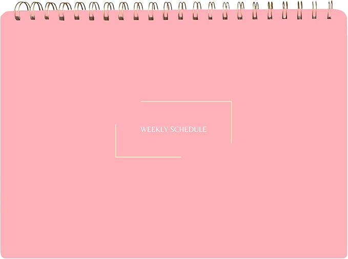 Undated Weekly Schedule | Business Planner | 8.25” x 11.75” ADHD Organizer | - Image 2