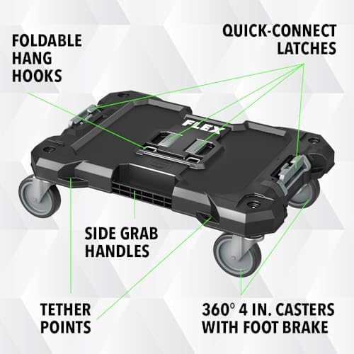 flex stack pack storage system dolly - fs1701, package contents