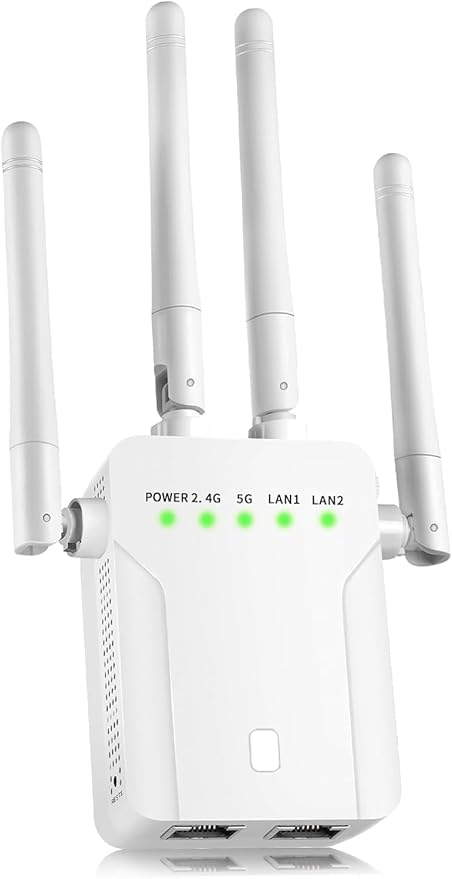 WiFi Extender Signal Booster, WiFi Extender, 5G WiFi Booster, WiFi Repeater by Unknown