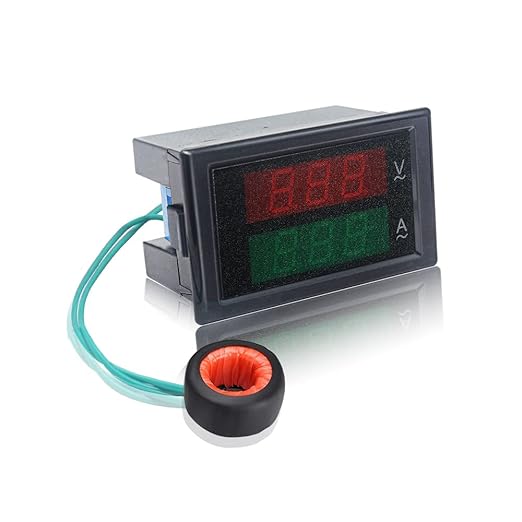 KETOTEK Digital Ammeter Voltmeter AC 80V-300V 100A, 2in1 Multimeter Panel - Image 4