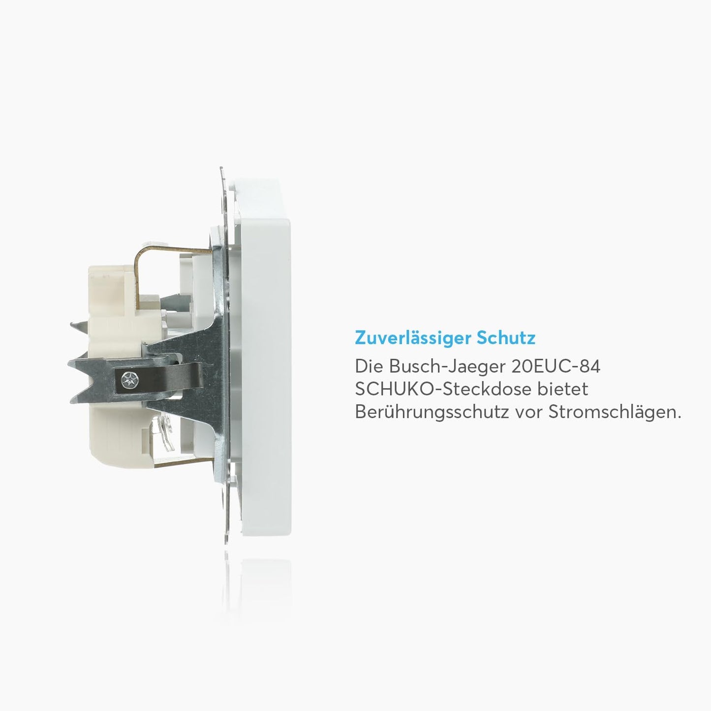 Busch-Jaeger 20EUC-84 Schuko Socket Insert