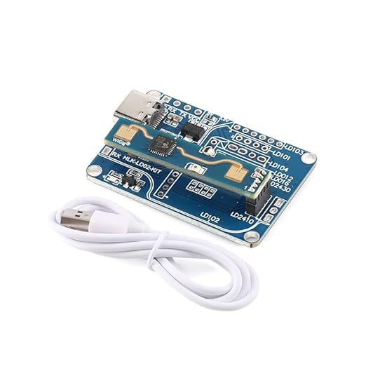 JESSINIE HLK-LD2410B 24GHz Human Presence Radar Module Test Kit by JESSINIE