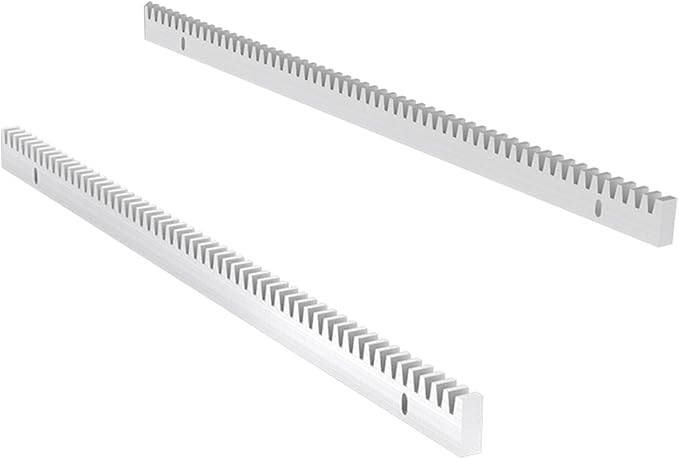 Blütezeit Galvanized Steel Gear Rack 8mm Thickness 1.64ft 2 Pieces Including - Image 4