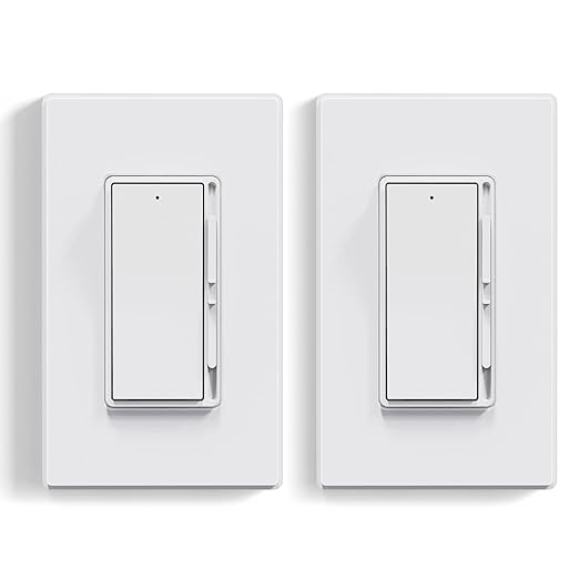 ELEGRP Dimmer Light Switch for 300W Dimmable LED/CFL Lights and 600W INC/HAL by ELEGRP%7CELEGROUP