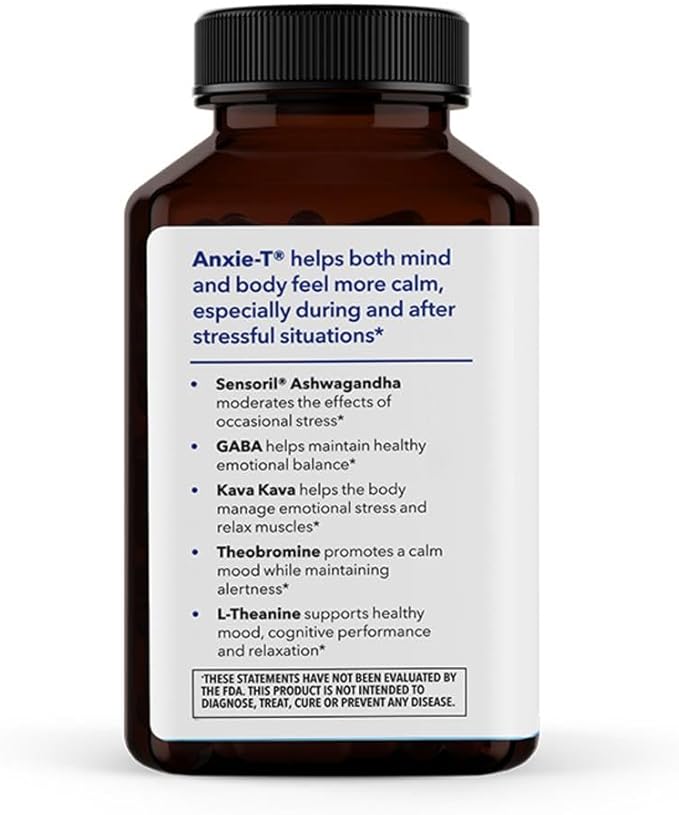 Anxie-T - Stress Relief Supplement - Supports Mood & Mental Focus - Feel Calm - Image 2