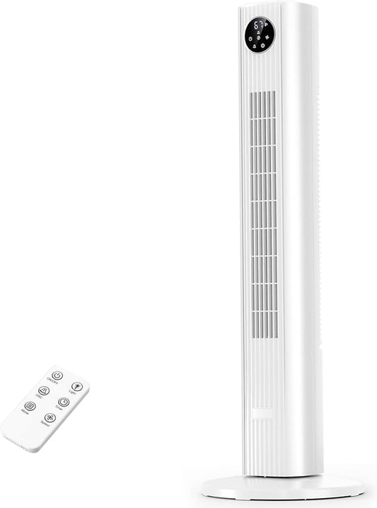 Antarctic Star Tower Fan Portable Floor Fans 85°Oscillating Fan Quiet Cooling by AntarcticStar