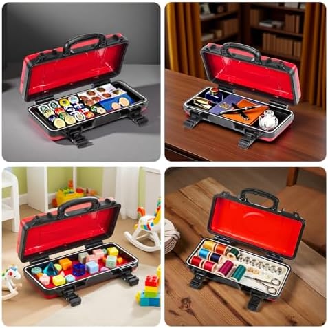 geinxurn 2 pieces metal 11 inches steel portable, view 9