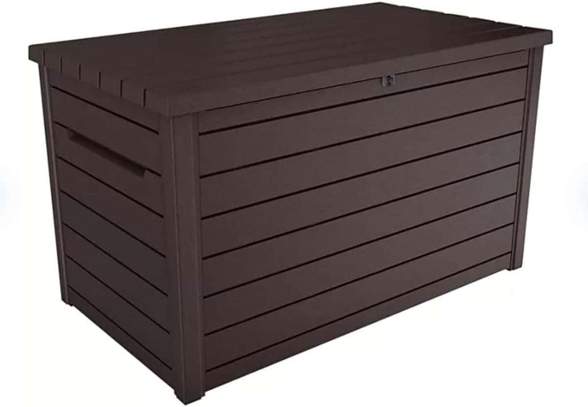 keter xxl 230 gallon plastic deck storage container, main product view