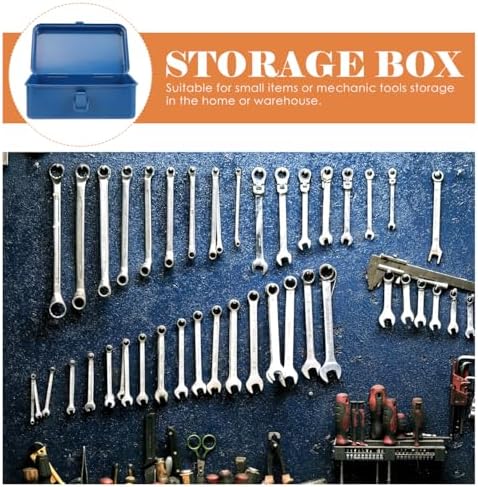 housoutil portable tool box repair tool storage container, view 9