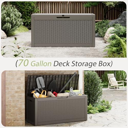 outdoor storage box, resin deck boxes indoor and, package contents