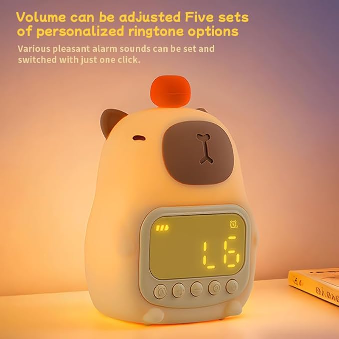 DNBFLLK Capybara Alarm Clock - Image 5