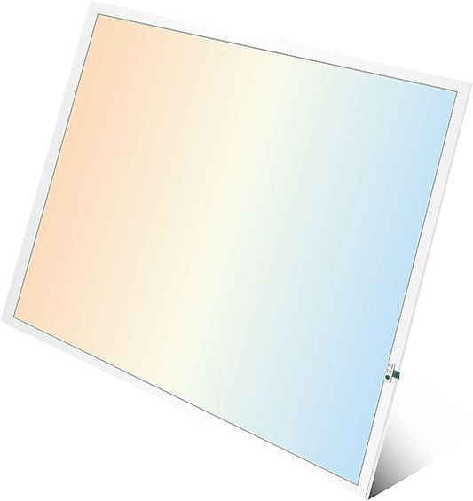 2X2 LED Flat Panel Light Emergency Battery Backup, 40W-3000K/4000K/5000K
