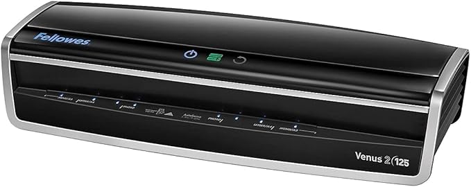 Fellowes Laminator Venus 2 125, Rapid 30-60 Second Warm-up Laminating Machine - Image 3