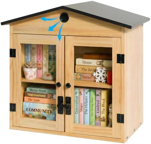 havlyn outdoor little library box outdoor kit –, main product view