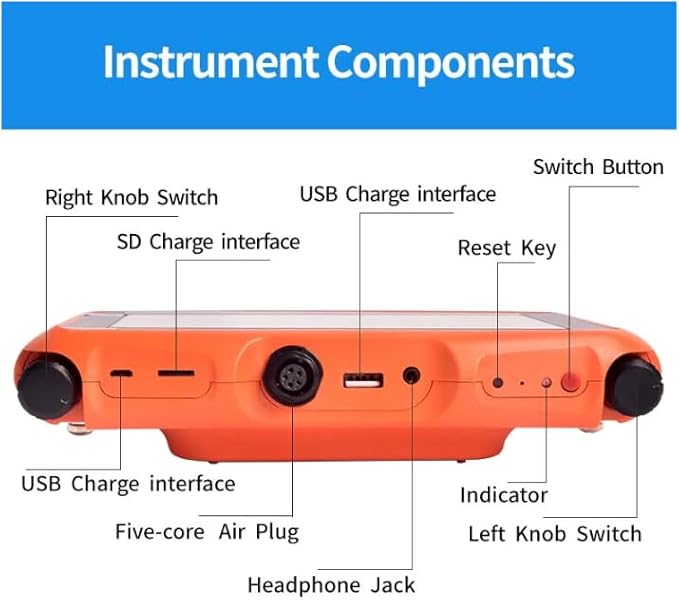 PQWT L4000 Underground Water Leak Detectors Indoor Outdoor Wall Water Pipe - Image 8
