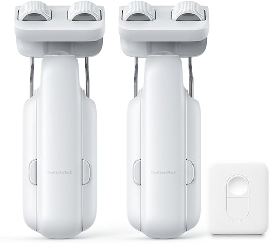 SwitchBot 2025 Automatic Curtain Opener 3 Rod-Bluetooth Remote Control by SwitchBot