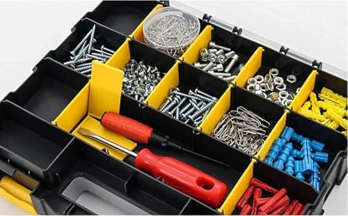 aidy-pro tools box organizer double side 34 compartments, package contents