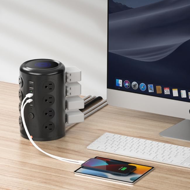 Power Strip Tower Surge Protector - Image 6