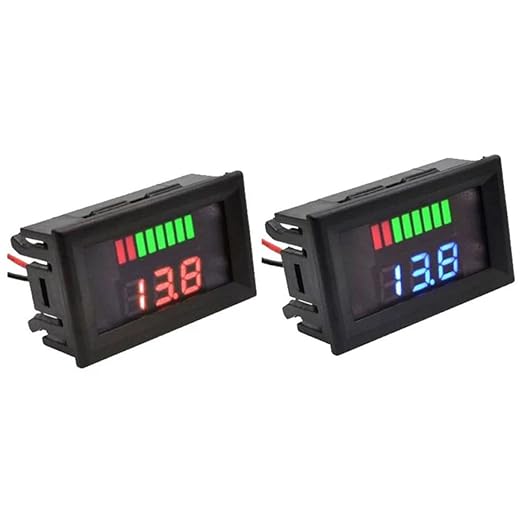 Battery Charge Level Indicator Universal Car Battery Capacity Meter Tester - Image 4