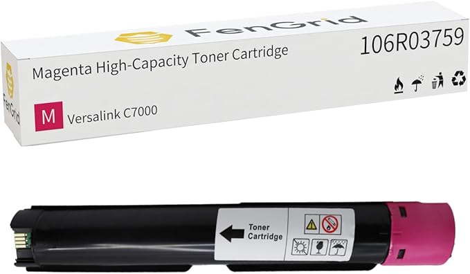 OEM 106R03759 Toner Cartridge Magenta Extra High Capacity 10, 100 Page-Yield by FenGrid