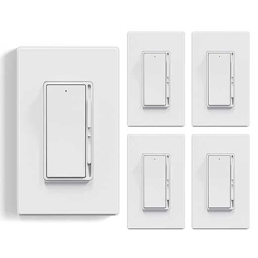 ELEGRP Dimmer Light Switch for 300W Dimmable LED/CFL Lights and 600W INC/HAL by ELEGRP%7CELEGROUP