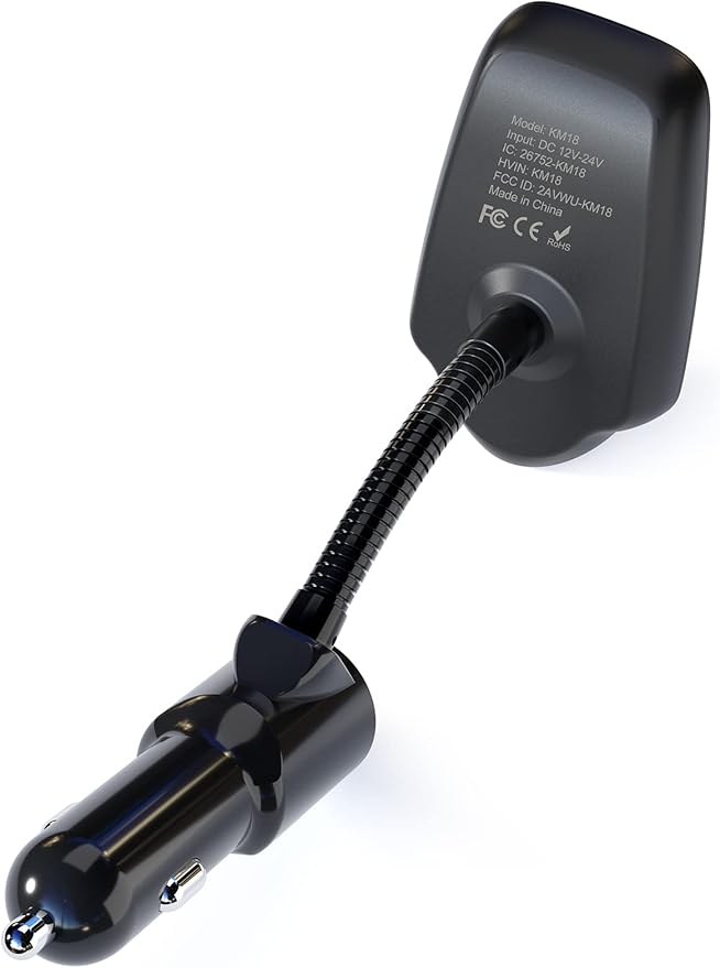 Nulaxy Bluetooth Car FM Transmitter Audio Adapter Receiver Wireless Handsfree - Image 7