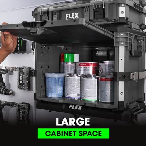 flex stack pack storage system cabinet - fs1107, side view