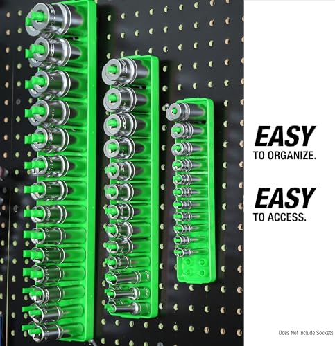 oemtools 22233 6-pc sae & metric socket tray on a desk or shelf