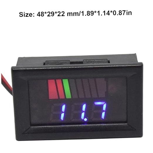 Battery Charge Level Indicator Universal Car Battery Capacity Meter Tester - Image 4