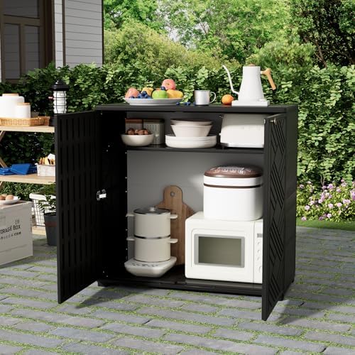 homspark indoor/outdoor storage cabinet with doors and 1, package contents