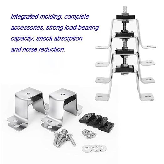 Anti Vibration Pad Air Conditioner Base, Noise Reduction and Shock Absorption - Image 7