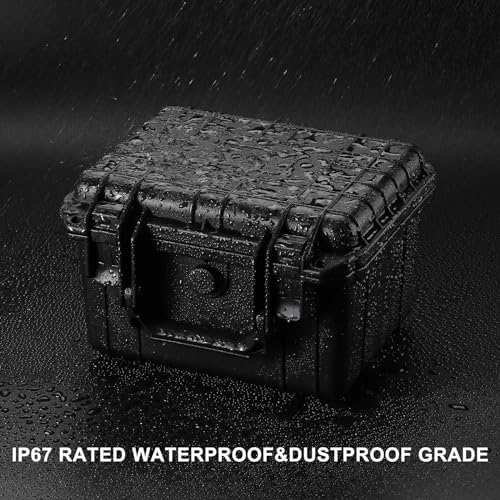 mayouko portable tool box with shock- proof sponge on a desk or shelf