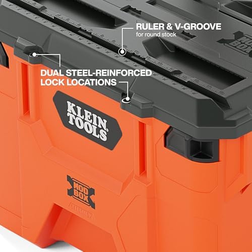 klein tools 54100mbx modbox rolling tool box, heavy, view 11
