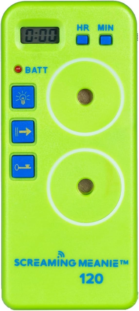 Screaming Meanie TZ-120 Extremely Loud Alarm Timer, or Travelers by ScreamingMeanie