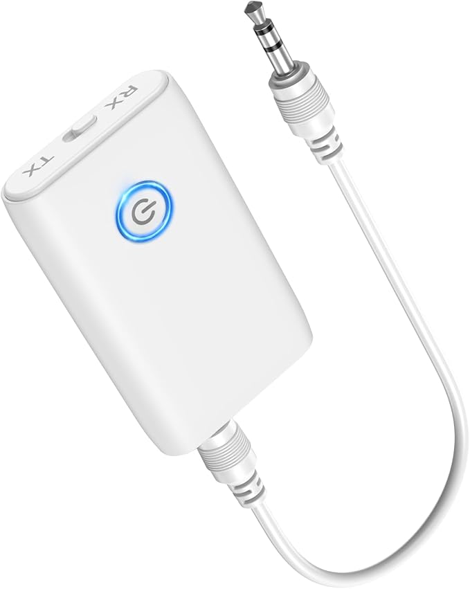 Ankilo Upgraded Bluetooth 5.3 Transmitter Receiver, 2 in 1 Wireless Bluetooth by Ankilo