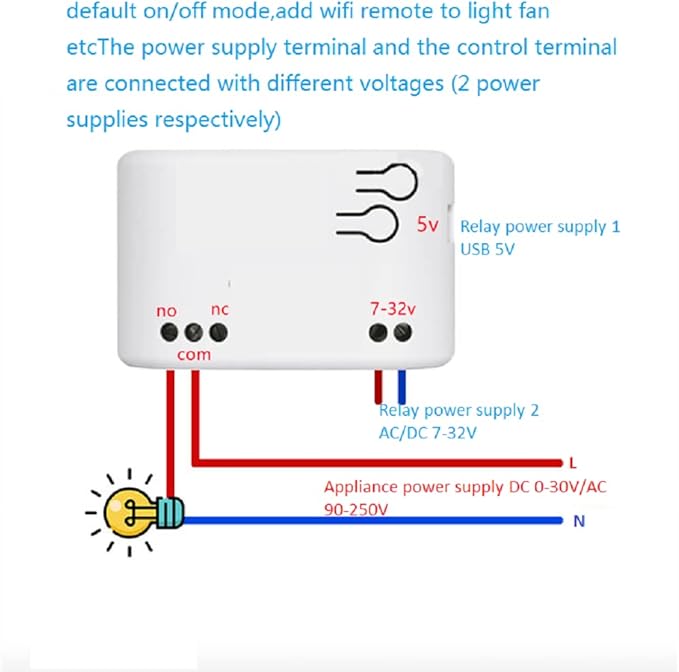 MHCOZY WiFi Smart Switch Relay Module - Image 4