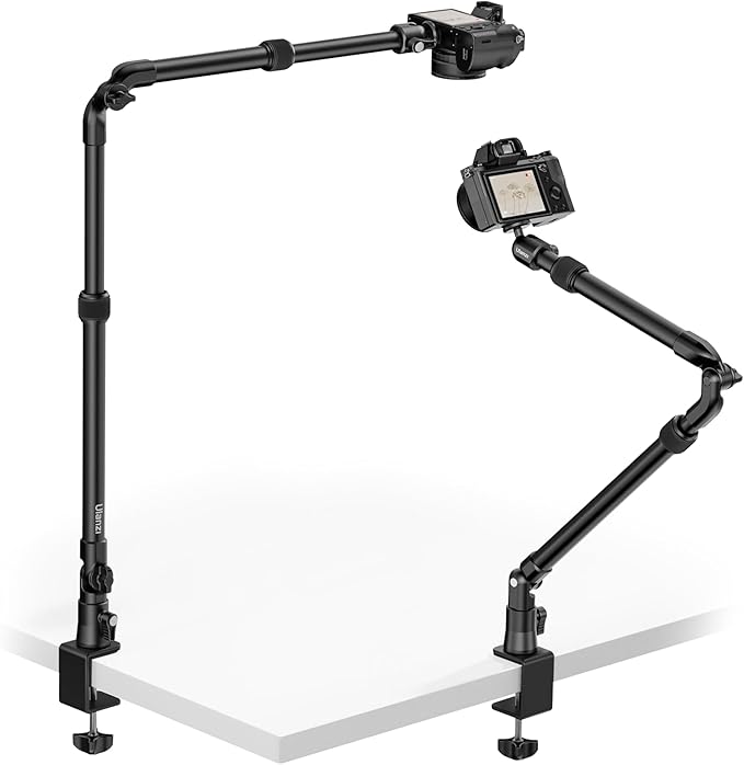 ULANZI ZJ02 Camera Desk Mount Overhead Magic Arm, 98cm/38.6inch Aluminum by ulanzi