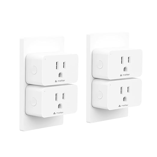 Minoston Matter Smart Plug, Smart Outlet Compatible by Minoston