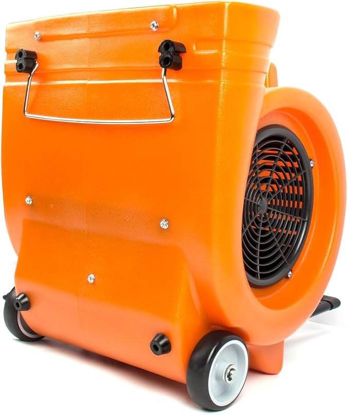 SUNMAX RT900A 3-Speed Air Mover 1.3HP 5000 CFM Powerful Floor Blower Carpet - Image 7
