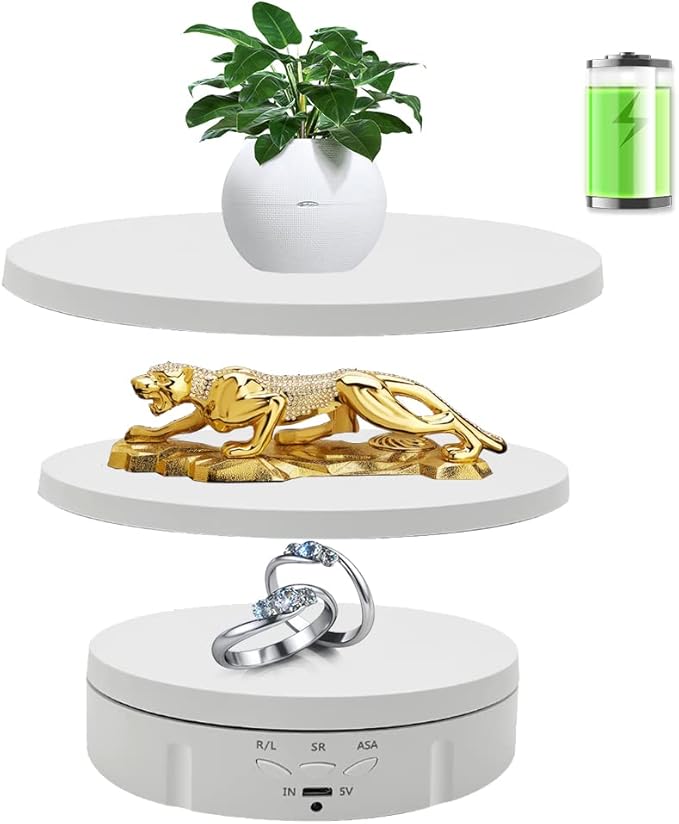 JAYEGT 3 in 1 Motorized Rotating Display Stand by JAYEGT