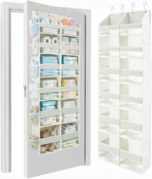 HOMELUX THEORY UPGRADED 6 Tiers Over The Door Organizer Hanging by HomeluxTheory